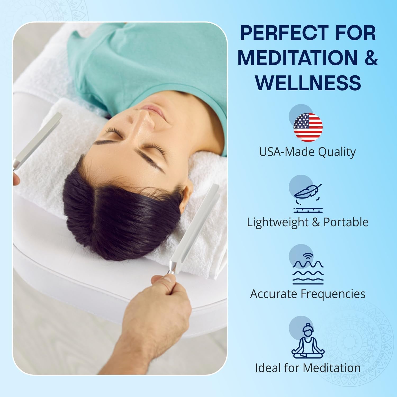 528 Hz Tuning Fork for Healing and Health by , Solfeggio Frequency for A